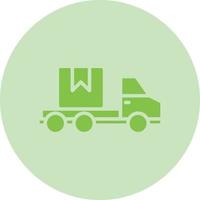icône de vecteur de camionnette