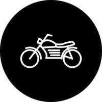icône de vecteur de moto