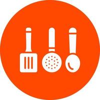 icône de vecteur d'outils de cuisine