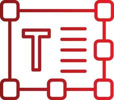 icône de vecteur d'éditeur de texte