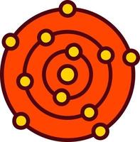 icône de vecteur de système solaire