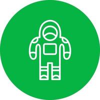 icône de vecteur de costume d'astronaute