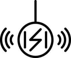 conception d'icône de vecteur de charge sans fil