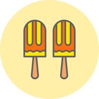 icône de vecteur de popsicle