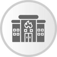 icône de vecteur de caserne de pompiers