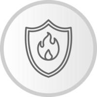 icône de vecteur de protection incendie