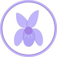 conception d'icône vecteur violet