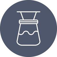 icône de vecteur de filtre à café