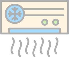 conception d'icône de vecteur de climatiseur