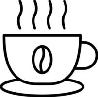 conception d'icône de vecteur de café