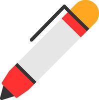 conception d'icône de vecteur de stylo à bille
