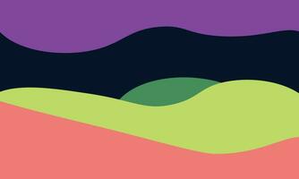 fond abstrait avec des couleurs pastel vert, violet, rouge. illustration vectorielle vecteur