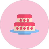 icône de vecteur de gâteau