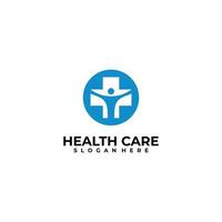 modèle de conception de vecteur d'icône de logo de soins de santé