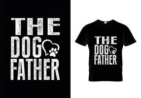 conception de t-shirt pour chien. conception de patte pour les amoureux des chiens. dire - mon chien pense que je suis génial. vecteur