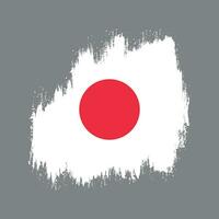 vecteur de drapeau grungy nouveau japon