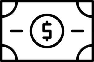 conception d'icône de vecteur d'argent