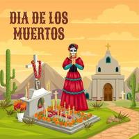 dia de los muertos mexicain morts vacances tradition vecteur