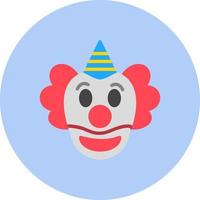 icône de vecteur de clown