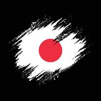 vecteur de drapeau splash japon