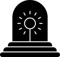 conception d'icône de vecteur de sirène