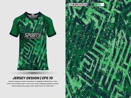 conception de maillot de football pour la sublimation, conception de t-shirt de sport, modèle de maillot vecteur