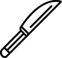 conception d'icône de vecteur de couteau