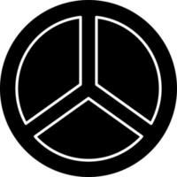 conception d'icône vecteur symbole de paix