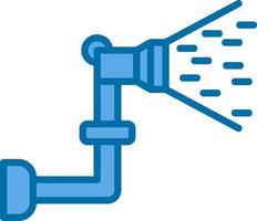 conception d'icône de vecteur de tuyau d'arrosage