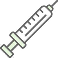 conception d'icône de vecteur d'injection