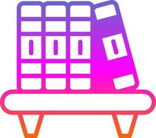 conception d'icône de vecteur d'étagère