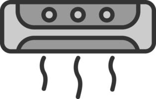 conception d'icône de vecteur de climatiseur
