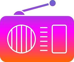 conception d'icône de vecteur de radio