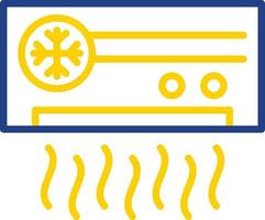 conception d'icône de vecteur de climatiseur