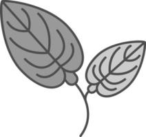 conception d'icône de vecteur d'anthurium