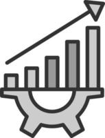 conception d'icône de vecteur de productivité