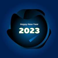 bonne année 2023 vecteur