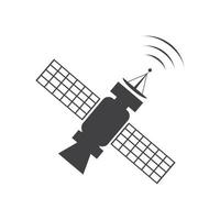 icône satellite, illustration vectorielle de transmission vecteur