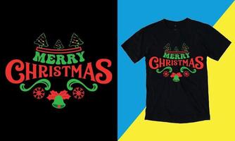 joyeux noël 25 décembre t-shirt, vecteur