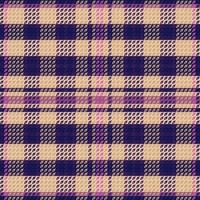 motif tartan ou plaid de couleur foncée. vecteur