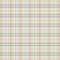 motif de couleur pastel tartan ou plaid. vecteur