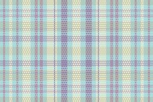 motif de couleur pastel tartan ou plaid. vecteur