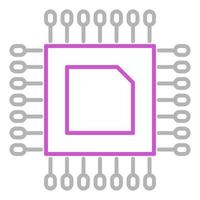 icône de l'électronique, adaptée à un large éventail de projets créatifs numériques. heureux de créer. vecteur