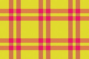 vérifier la texture vectorielle. motif de fond sans soudure. tartan de tissu à carreaux textile. vecteur