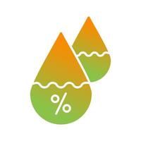 icône de vecteur d'humidité