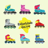 Vecteur de Rollerblade