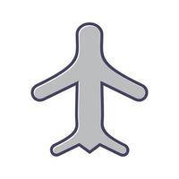 icône de vecteur de mode avion
