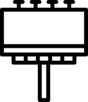 conception d'icône de panneau d'affichage de panneau de signalisation vecteur