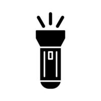 icône de vecteur de torche