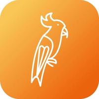 icône de vecteur de perroquet
